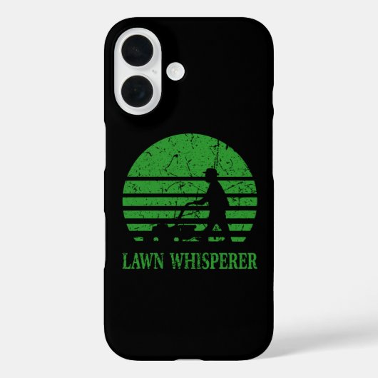 Grasmaaier Lawn Whisperer Tuinman Gift Case-Mate iPhone Case (Achterkant)