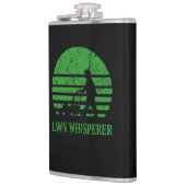 Grasmaaier Lawn Whisperer Tuinman Gift Heupfles (Links)