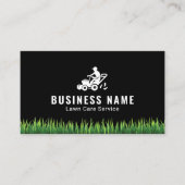 Grasmaaier Logo Professionele Landscaping Visitekaartje (Voorkant)