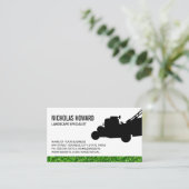 grasmaaier Logo-Visitekaartje Visitekaartje (Staand voorkant)