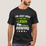 Grasmaaier maaien grasmaaien t-shirt<br><div class="desc">Onderhoud moeiteloos een ongerepte tuin met onze innovatieve gazonverzorgingsoplossing. Ervaar zorgeloos maaien en verbeter uw buitenruimte.</div>