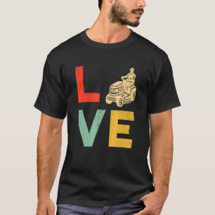 grasmaaier maaien liefde yard werk  grasspoor t-shirt