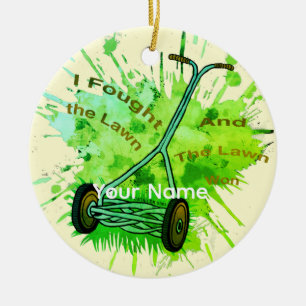 Grasmaaier ornament