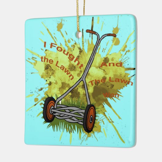 grasmaaier ornament (Links)