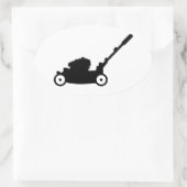 grasmaaier ovale sticker (Tas)
