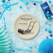  grasmaaier pensioen partij papier Borden Papieren Bordje (Feest)