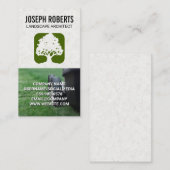 grasmaaier snijgras | Grote boom Visitekaartje (Voorkant / Achterkant)