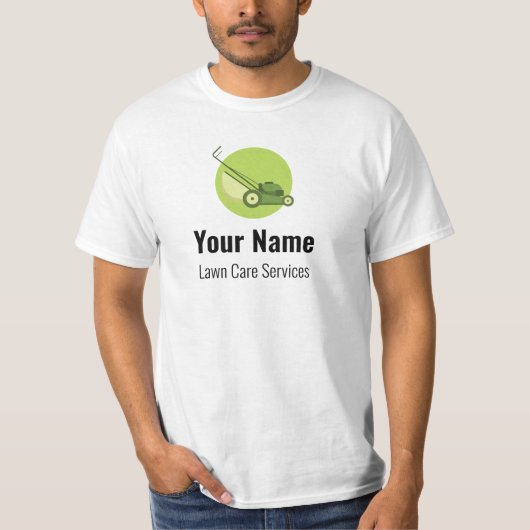  grasmaaier t-shirt (Voorkant)