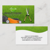 Grasmaaier | Tuinieren | Heggeschaar Visitekaartje (Voorkant / Achterkant)