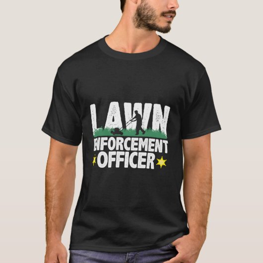 Grasmaaier Tuinmaaier T-shirt (Voorkant)