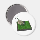 GrasmaaierOpHetGras100711 Magneet (Voorkant / Achterkant)