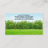grasmaaiers | Landschapsontwerp Visitekaartje (Achterkant)