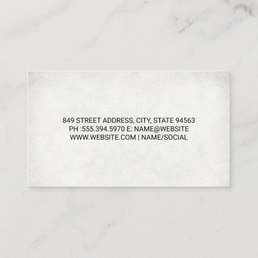 grasmaaigras van man | tuinarchitect visitekaartje (Achterkant)