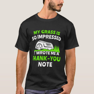 Grasmaairobot robotmaaier t-shirt