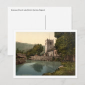 Grasmere Church, Lake District, Cumbria, Engeland Briefkaart (Voorkant / Achterkant)