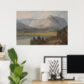 Grasmere from the Rydal Road, 1786, Francis Towne Poster (Thuiskantoor)