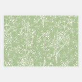 Grasmere Garden  Modern Botanisch Patroon Inpakpapier Vel (Voorkant 2)