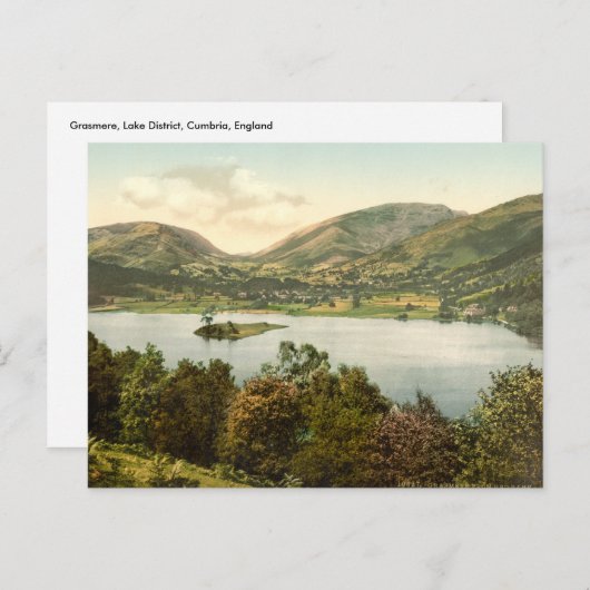 Grasmere III, Lake District, Cumbria, Engeland Briefkaart (Voorkant / Achterkant)