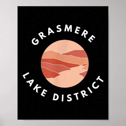 Grasmere Lake District _1  Poster (Voorkant)