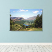 Grasmere Lake District England Canvas Afdruk (Insitu (Houten vloer))