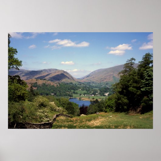 Grasmere Lake District England Poster (Voorkant)