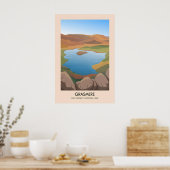 Grasmere Lake District Reisposter Poster (Keuken)