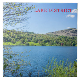 Grasmere Lake uitzicht keramische tegel Tegeltje