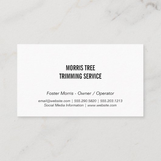 Grasonderhoud | Landschapsarchitectuur | Gras Visitekaartje (Achterkant)