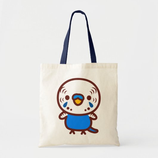 Grasparkiet / Normale kobalt mannetje Tote Bag (Voorkant)
