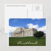 grasperk Auckland Museum Briefkaart (Voorkant / Achterkant)
