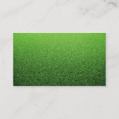 Grass Achtergrond. Fresh Green Lawn Visitekaartje (Achterkant)