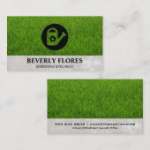 Grass Achtergrond | Water kan Visitekaartje (Voorkant / Achterkant)