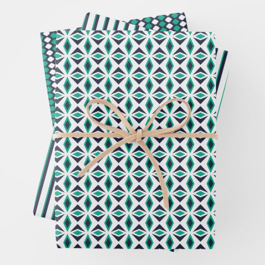 Grass at Night Wrapping Paper Set van 3 (In situ)