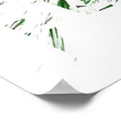Grass Blokken afdrukken Poster (Hoek)