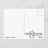 "Grass Burn" Briefkaart (Achterkant)