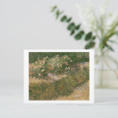 Grass & Butterflies (F460) Van Gogh Fine Art Briefkaart (Staand voorkant)