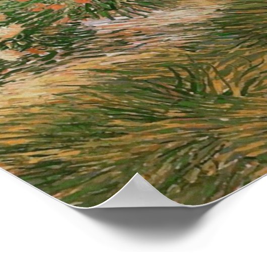 Grass & Butterflies (F460) Van Gogh Fine Art Poster (Hoek)