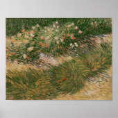Grass & Butterflies (F460) Van Gogh Fine Art Poster (Voorkant)