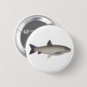 Grass Carp Button (Voorkant /achterkant)