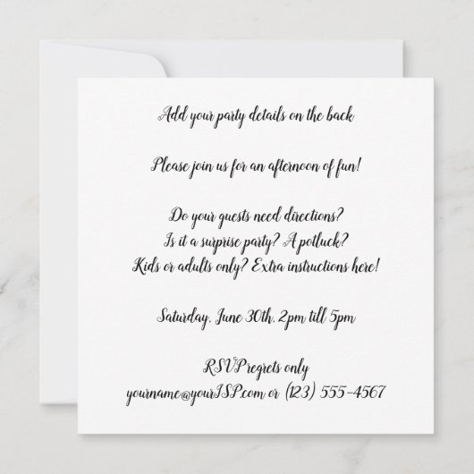 Grass-clusters van Vincent van Gogh (Achterkant)