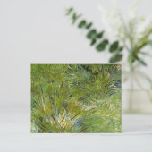 Grass-clusters van Vincent van Gogh Briefkaart (Staand voorkant)