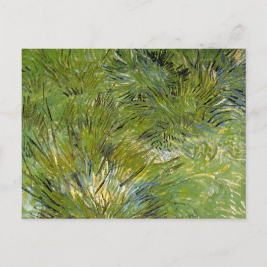 Grass-clusters van Vincent van Gogh Briefkaart (Voorkant)