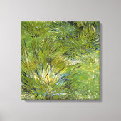 Grass-clusters van Vincent van Gogh Canvas Afdruk (Voorkant)