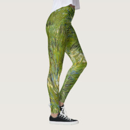 Grass-clusters van Vincent van Gogh Leggings