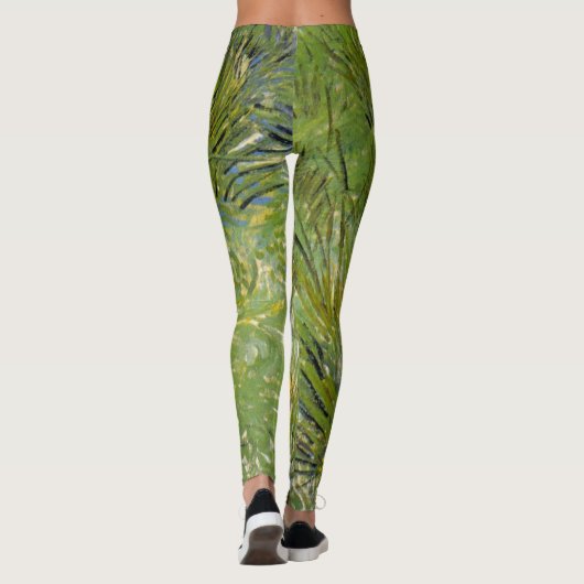 Grass-clusters van Vincent van Gogh Leggings (Achterkant)