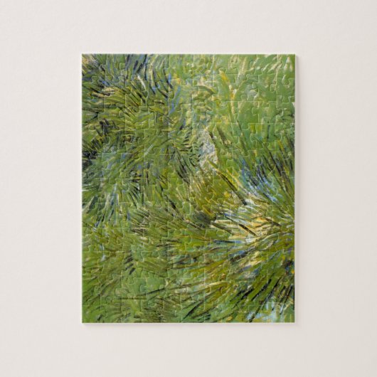 Grass-clusters van Vincent van Gogh Legpuzzel (Verticaal)