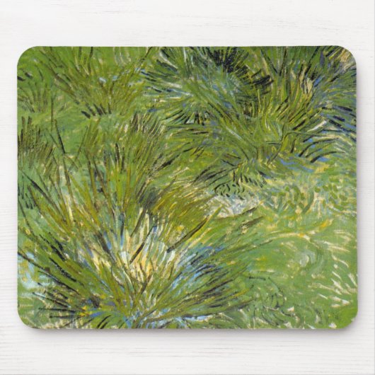 Grass-clusters van Vincent van Gogh Muismat (Voorkant)