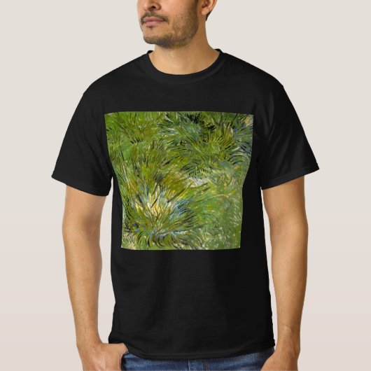 Grass-clusters van Vincent van Gogh T-shirt (Voorkant)