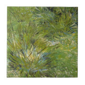 Grass-clusters van Vincent van Gogh Tegeltje (Voorkant)