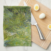 Grass-clusters van Vincent van Gogh Theedoek (Quarter Fold)